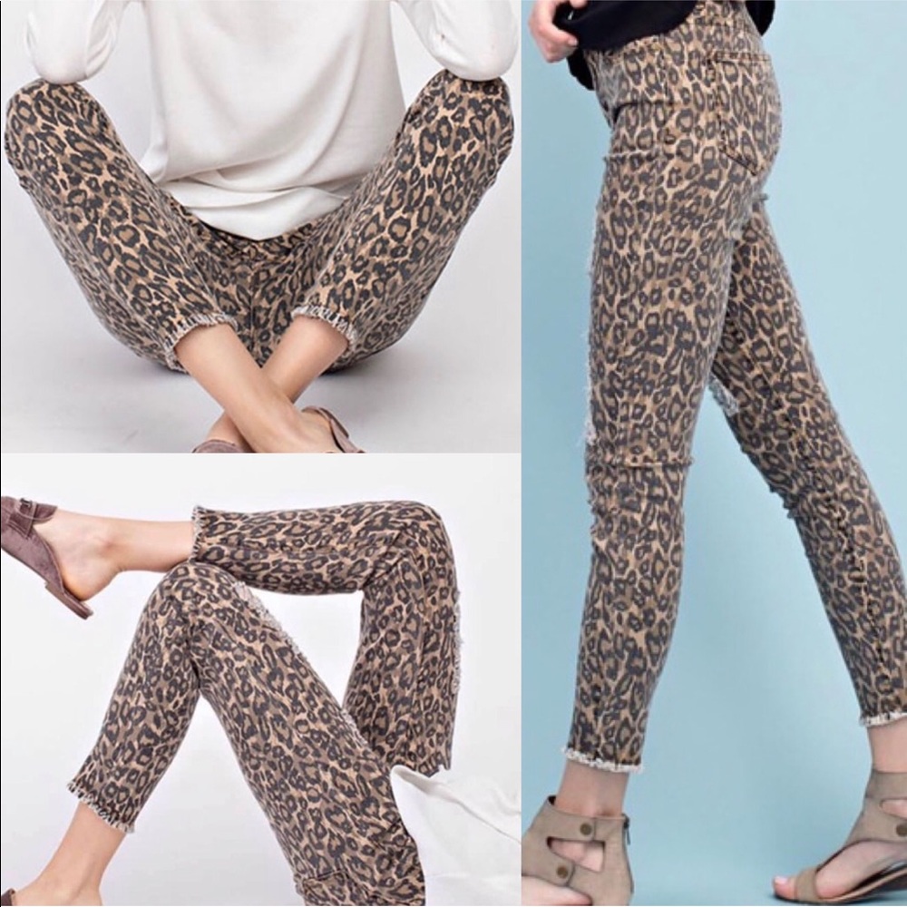 EASEL LEOPARD PANTS